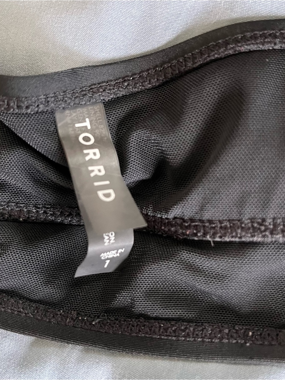 Torrid Wireless Ruffle Triangle Bikini Top - Picture 4 of 4